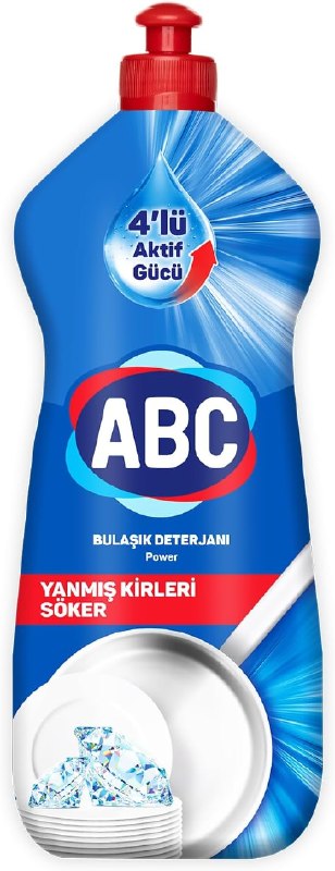 ABC DETERJAN Bulaşık Deterjanı Power 1370 Gr