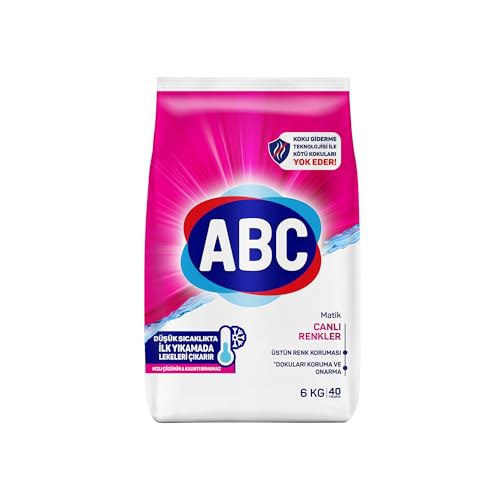 ABC DETERJAN Matik Canlı Renkler 6 Kg