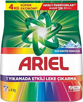 Ariel Dağ Esintisi Renklilere Özel 4 kg Toz Deterjan