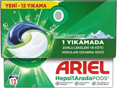 Ariel Hepsi1Arada PODS Kapsül Deterjan 12 Yıkama
