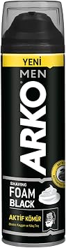 ARKO MEN Black Tıraş Köpüğü, 200 ml