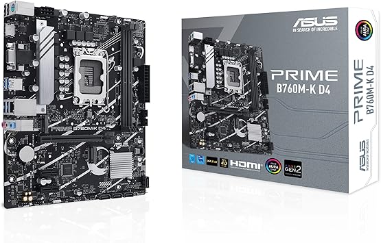 Asus Prime B760M-K D4 Intel B760 Soket 1700 DDR4 mATX Anakart
