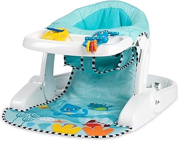 Baby Einstein Unisex Sea of Support 2'si 1 Arada Oturan Yer Koltuğu, Çok Renkli