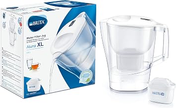 BRITA Aluna XL Filtreli Su Arıtma Sürahisi Beyaz