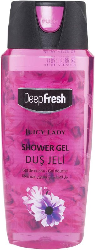 Deep Fresh Pratik Kapaklı Duş Jeli Juicy Lady 500 ml