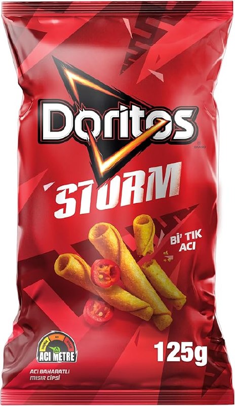 Doritos Storm Mexicano Acı Baharatlı, 125 Gram