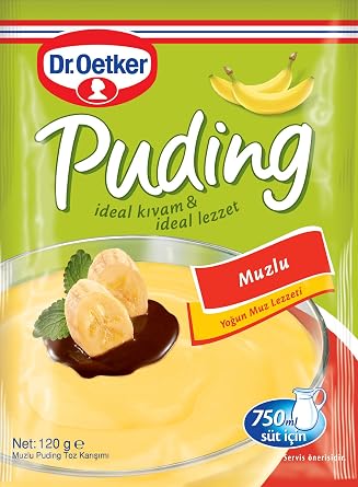 Dr. Oetker Puding Muzlu 120 Gr