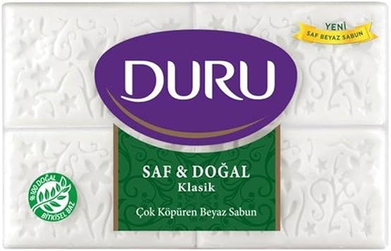 DURU Saf&Doğal Klasik Sabun, 150gx4