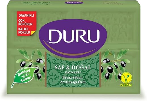DURU Saf&Doğal Zeytinyağı Sabun 150gx4