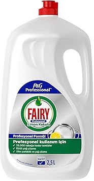 Fairy Profesyonel Sıvı Bulaşık Deterjanı Limon 2.5 L