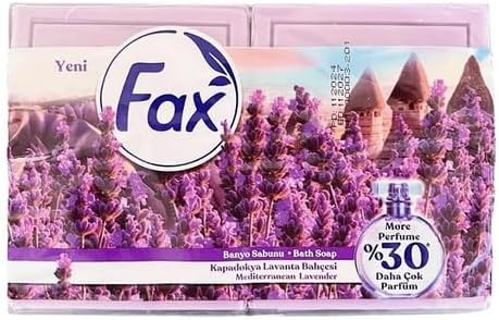 Fax Kapadokya Lavanta Kalıp Sabun 150gx4