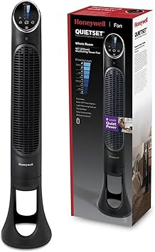 HONEYWELL QuietSet Tower HYF290, 8 Hız, 80° Salınım, Uzaktan Kumanda