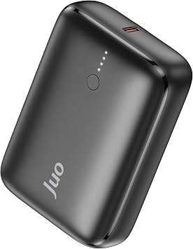 Juo 10000mAh 22.5W USB-A + USB-C Powerbank Siyah