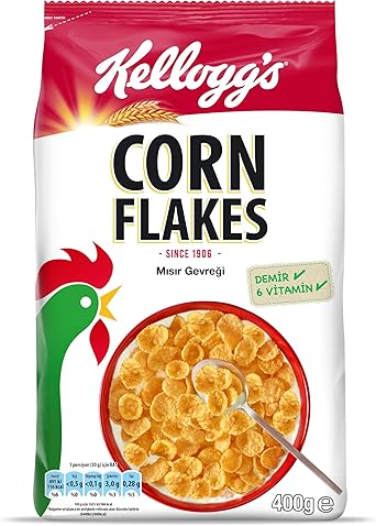Kellogg's Corn Flakes Mısır Gevreği 400 gr