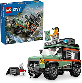 LEGO City 4x4 Arazi Dağ Arabası 60447, 221 Parça