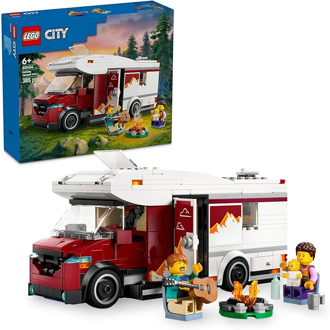 LEGO City Tatil Macera Karavanı 60454, 385 Parça