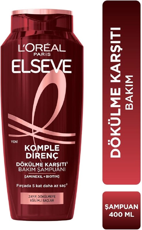 L'Oreal Paris Elseve Komple Direnç Şampuan 400 ml