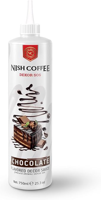 Nish Çikolata Aromalı Dekor Sos 750 Gram