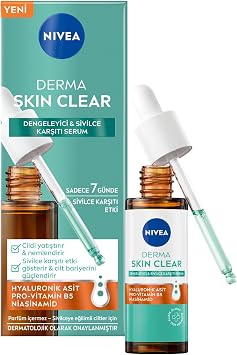 NIVEA Derma Skin Clear Serum 30ml, Sivilce Karşıtı