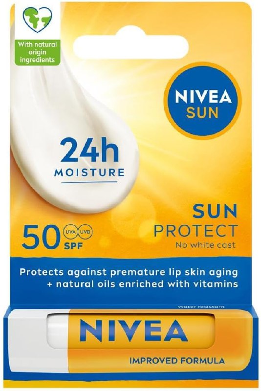 NIVEA Sun SPF50+ Dudak Bakım Kremi