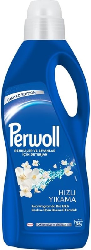 Perwoll Hassas Siyahlar Ve Renkliler İçin Sıvı Çamaşır Deterjanı 2 L