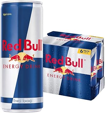 Red Bull Enerji İçeceği 250 ml x 6 Adet