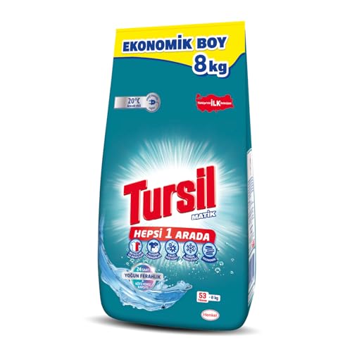Tursil Yoğun Ferahlık Toz Çamaşır Deterjanı 8 kg