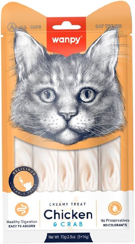 Wanpy Tavuk-Yengeç Krema Ödül 5x14 gr