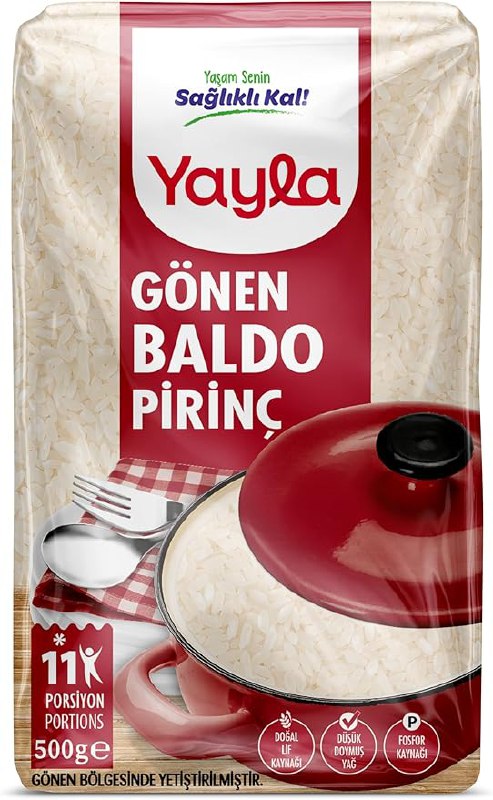 yayla Gönen Baldo Pirinç, 500gr